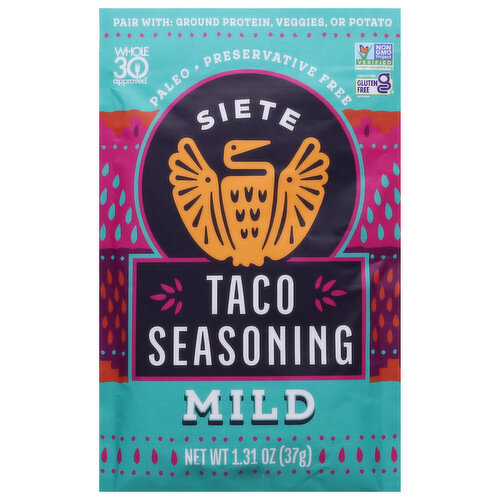 Siete Taco Seasoning, Mild