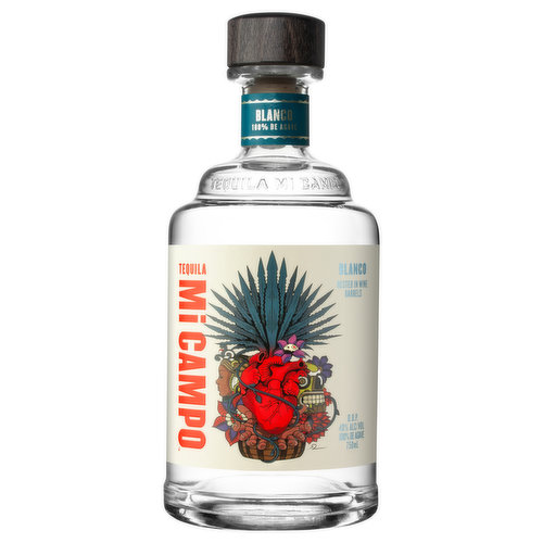 Mi Campo Tequila, Blanco, 100% De Agave