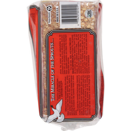 Food for Life Bread, 7 Sprouted Grains, Flourless