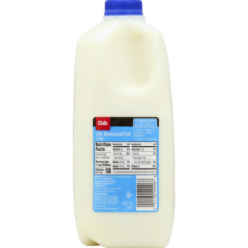 Our farmers pledge not to use artificial growth hormones (No significant difference has been shown in milk from cows treated with the artificial growth hormone rBST and non rBST treated cows). Vitamin A & D. Pasteurized. Homogenized. 37% less fat than whole milk. Fat reduced from 8 g to 5 g per serving. supervaluprivatebrands.com. Product of USA.