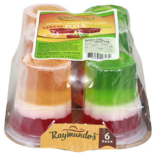 Raymundo's Aguas Frescas Gelatin, Dairy