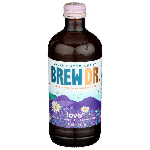 Brew Dr. Kombucha, Organic, Love