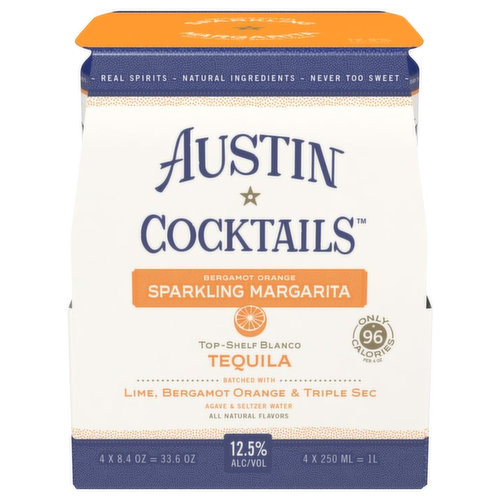 Austin Cocktails Tequila, Sparkling Margarita