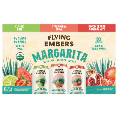 Flying Embers Margarita, Variety Pack
