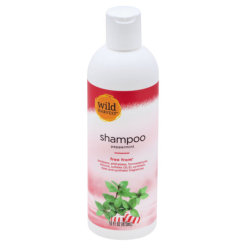 Wild Harvest Shampoo, Peppermint