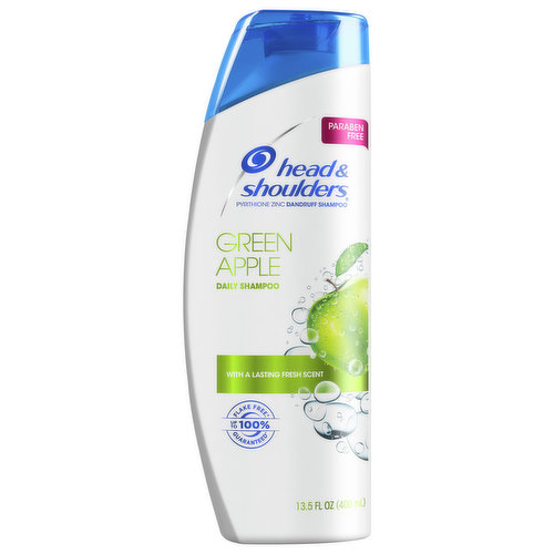 Head & Shoulders Dandruff Shampoo, Green Apple, Daily