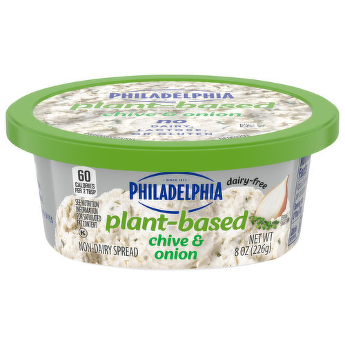 Philadelphia Spread, Non-Dairy, Chive & Onion, Plant-Based
