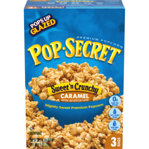 Pop Secret® Sweet 'n Crunchy Caramel Microwave Popcorn