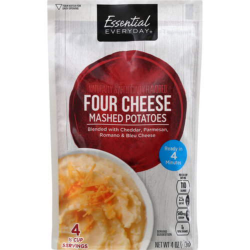 ESSENTIAL EVERYDAY Potatoes, Four Cheese, Mashed