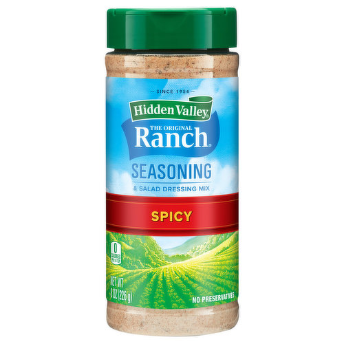 Hidden Valley Ranch Seasoning & Salad Dressing Mix, Spicy