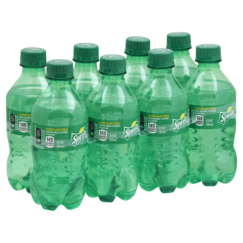 Sprite Soda, Lemon-Lime, 8 Pack