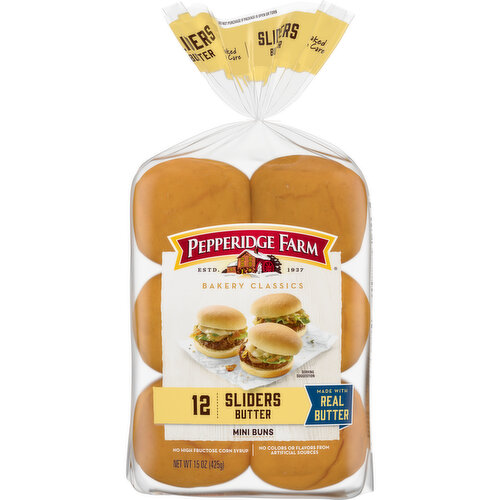 Pepperidge Farm® Bakery Classics Butter Slider Buns