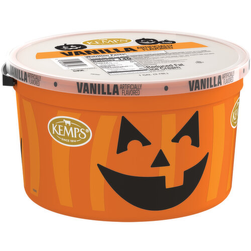 Kemps Reduced Fat Vanilla Ice Cream Pail
