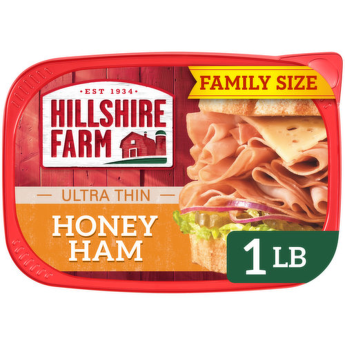 Hillshire Farm Hillshire Farm Ultra Thin Sliced Honey Ham Sandwich Meat, 16 oz