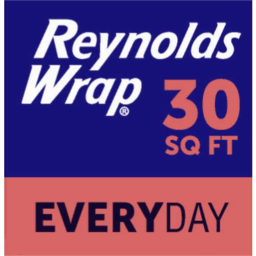 Reynolds Wrap Aluminum Foil, Everyday, 30 Square Feet