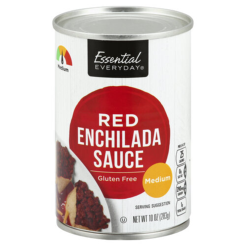 Per 1/4 Cup: 25 calories; 0 g sat fat (0% DV); 290 mg sodium (13% DV); 1 g total sugars. Non-BPA lining (can lining produced without the intentional addition of BPA). 100% quality guaranteed. Like it or let us make it right. That's our quality promise. 877-932-7948. essentialeveryday.com. Steel: Please recycle.