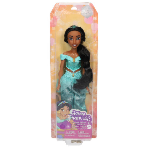 Mattel Disney Princess Toy, Princess Jasmine, 3+