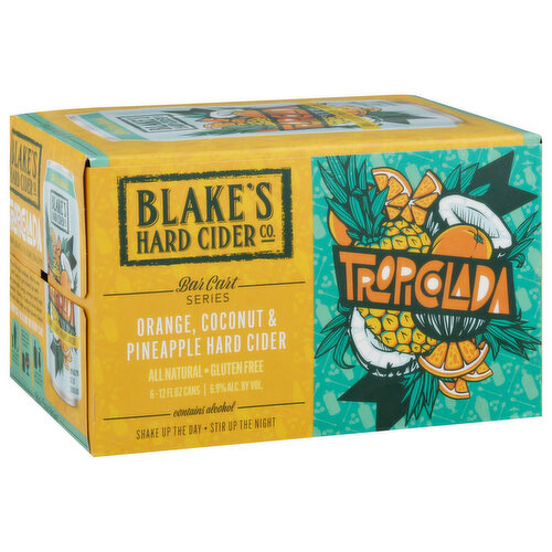 Blake's Hard Cider Co. Bar Cart Series Hard Cider, Tropicolada