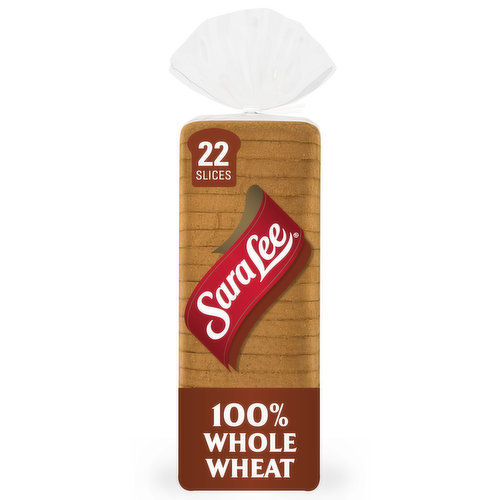 Sara Lee 100% Whole Wheat 100% Whole Wheat Wheat Bread