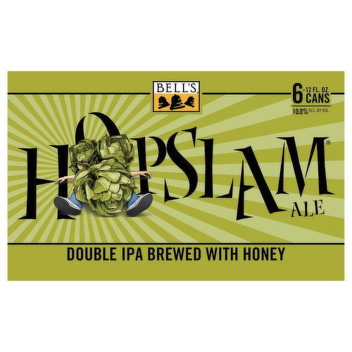 Bell's Beer, Double IPA Brewed with Honey, Hopslam Ale