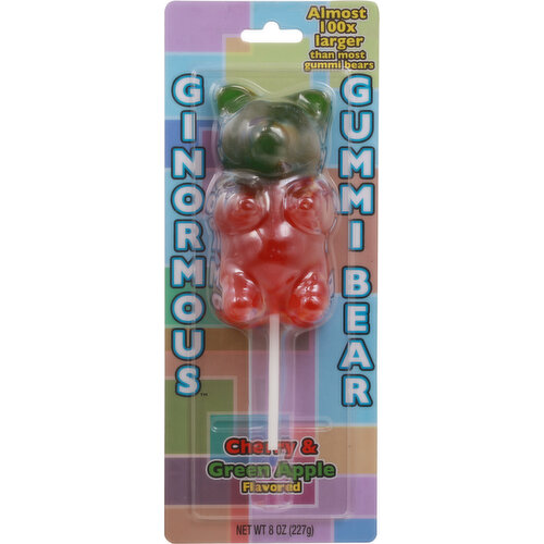 Giant Sour Apple Gummy Bear - All City Candy