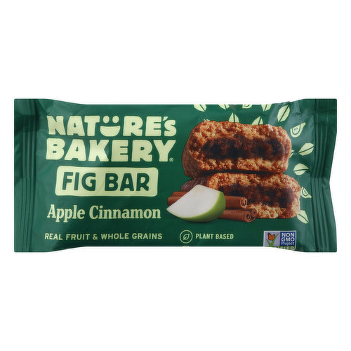 Natures Bakery Fig Bar, Apple Cinnamon