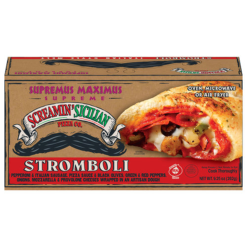 Screamin' Sicilian Pizza Co. Stromboli, Supremus Maximus