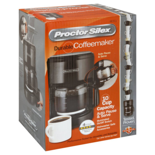 Proctor Silex Durable 4 Cup Coffeemaker