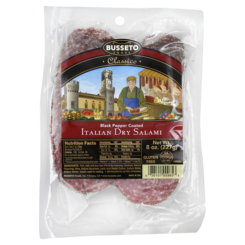 www.busseto.com. Gluten free. US inspected and passed by Department of Agriculture. Made in USA.
