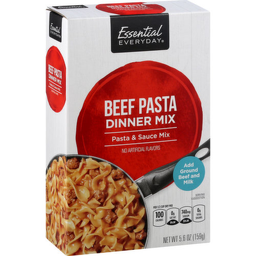 ESSENTIAL EVERYDAY Dinner Mix, Beef Pasta