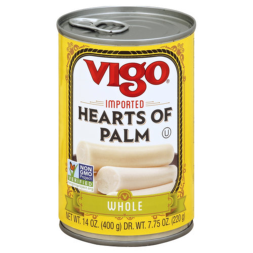 Vigo Hearts of Palm, Whole