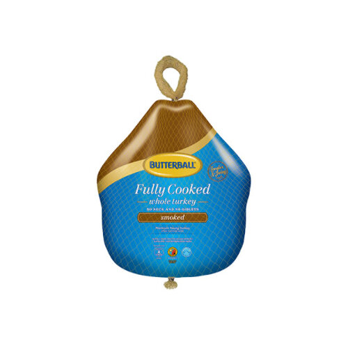 Save on Butterball Whole Turkey Smoked Fully Cooked Frozen Order