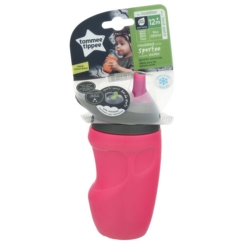 Tommee Tippee Insulated Sportee Toddler Water Bottle with Handle