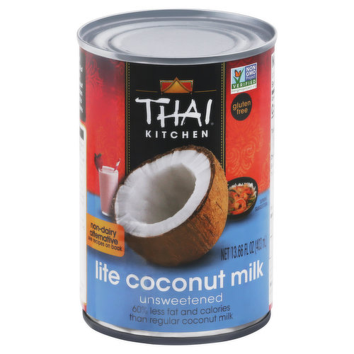 At Thai Kitchen we are passionate about creating foods that are authentic, bold and full of flavor. It’s that same passion that goes into making our Thai Kitchen Coconut Milk. The result is a coconut milk created without artificial colors or preservatives. Because that's all you need to make a coconut milk that's mild, rich and creamy.