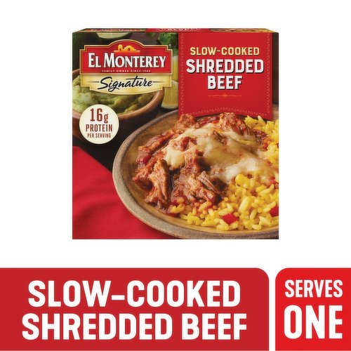 El Monterey Signature Shredded Beef, Slow-Cooked