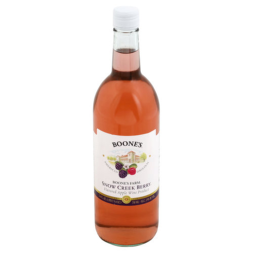 Boones Farm Wine Product, Flavored Apple, Snow Creek Berry