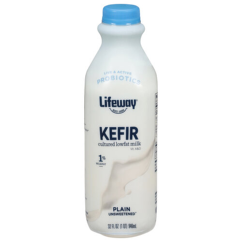 Lifeway Kefir, Plain Unsweetened