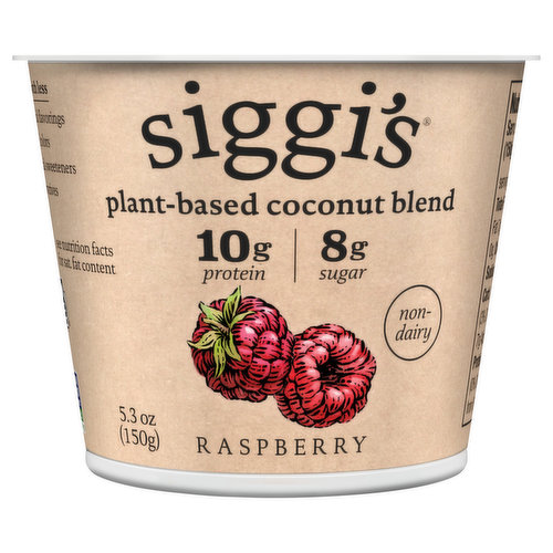 Siggi's Coconut Blend, Plant-Based, Raspberry