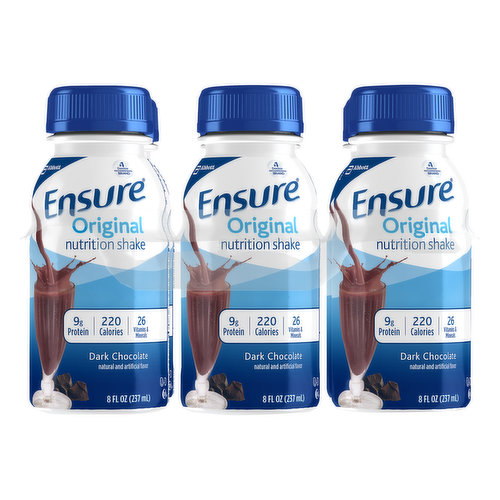 Ensure Original Nutrition Shake Dark Chocolate Ready-to-Drink