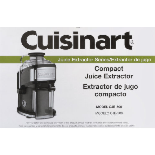 Cuisinart Juice Extractor