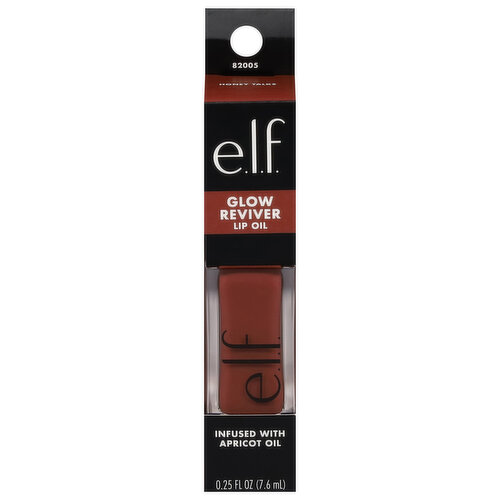 e.l.f. Lip Oil, Honey Talks, Glow Reviver