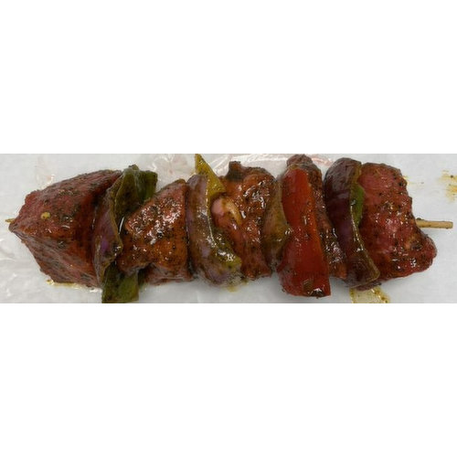 Cub Mediterranean Herb Beef Kabobs with Vegetables