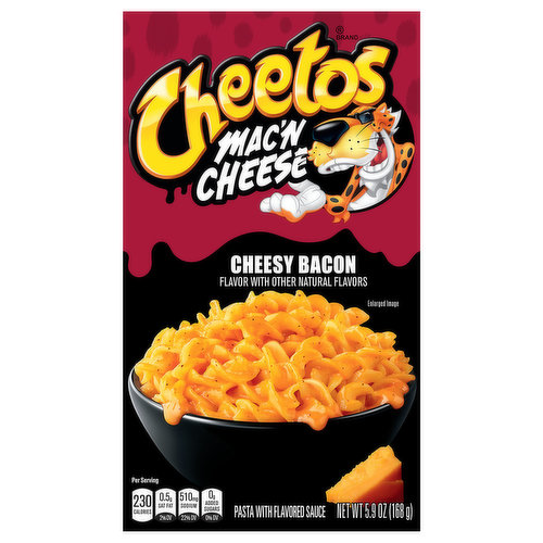 Cheetos Mac 'N Cheese, Cheesy Bacon Flavor