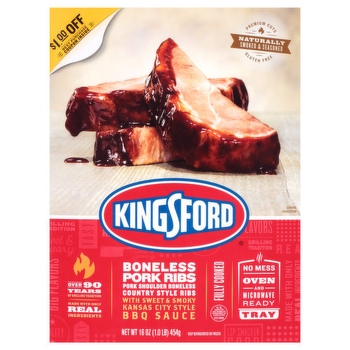 Kingsford Pork Ribs, Boneless
