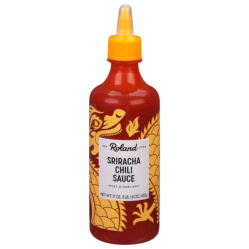 Roland Chili Sauce, Sriracha, Spicy & Garlicky