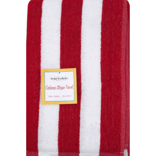 HOME FASHIONS Towel, Cabana Stripe