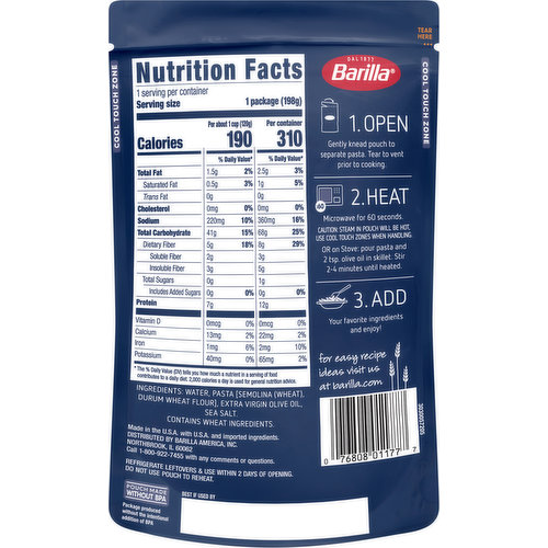 BARILLA MINI PENNE 16 OZ – Comisariato Los Andes