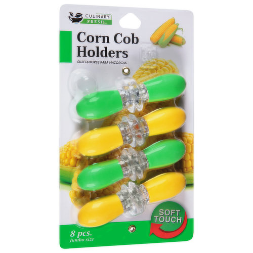 Culinary Fresh Corn Cob Holders, Jumbo Size