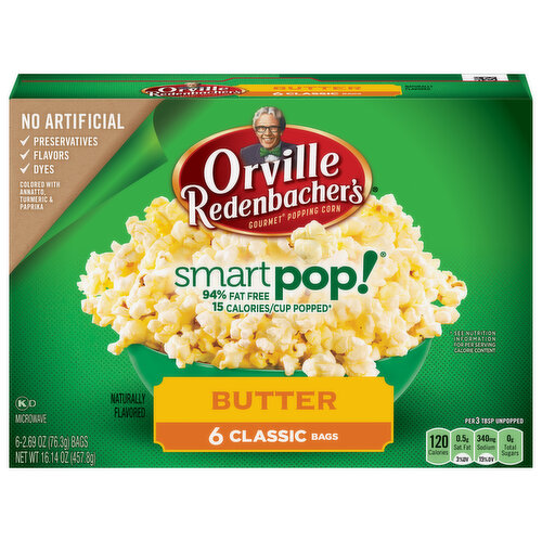 Orville Redenbacher's Smartpop! SmartPop! Butter Microwave Popcorn