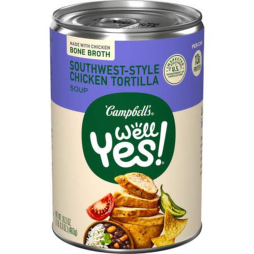 Campbell's® Well Yes!® Southwest-Style Chicken Tortilla Soup